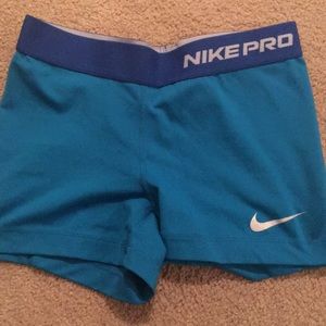 Nike Pro spandex shorts